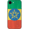 Ethiopia Flag Distressed iPhone 16e Skin